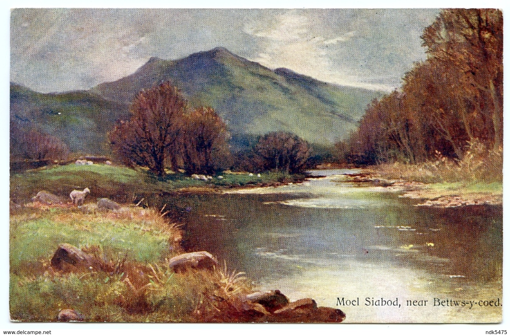 ARTIST : UNSIGNED - MOEL SIABOD, NEAR BETTWS-Y-COED - 1900-1949