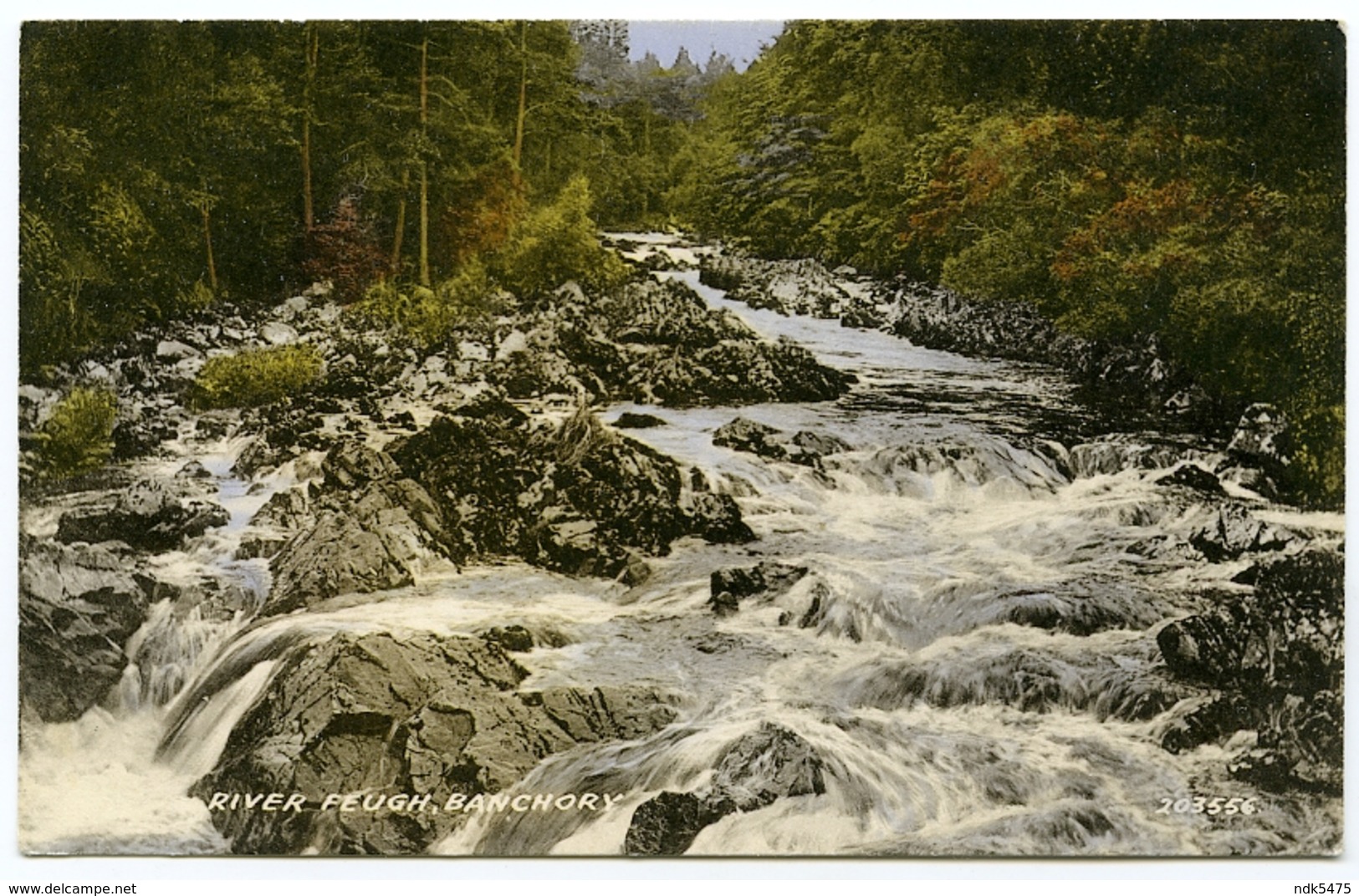 BANCHORY : RIVER FEUGH - Aberdeenshire