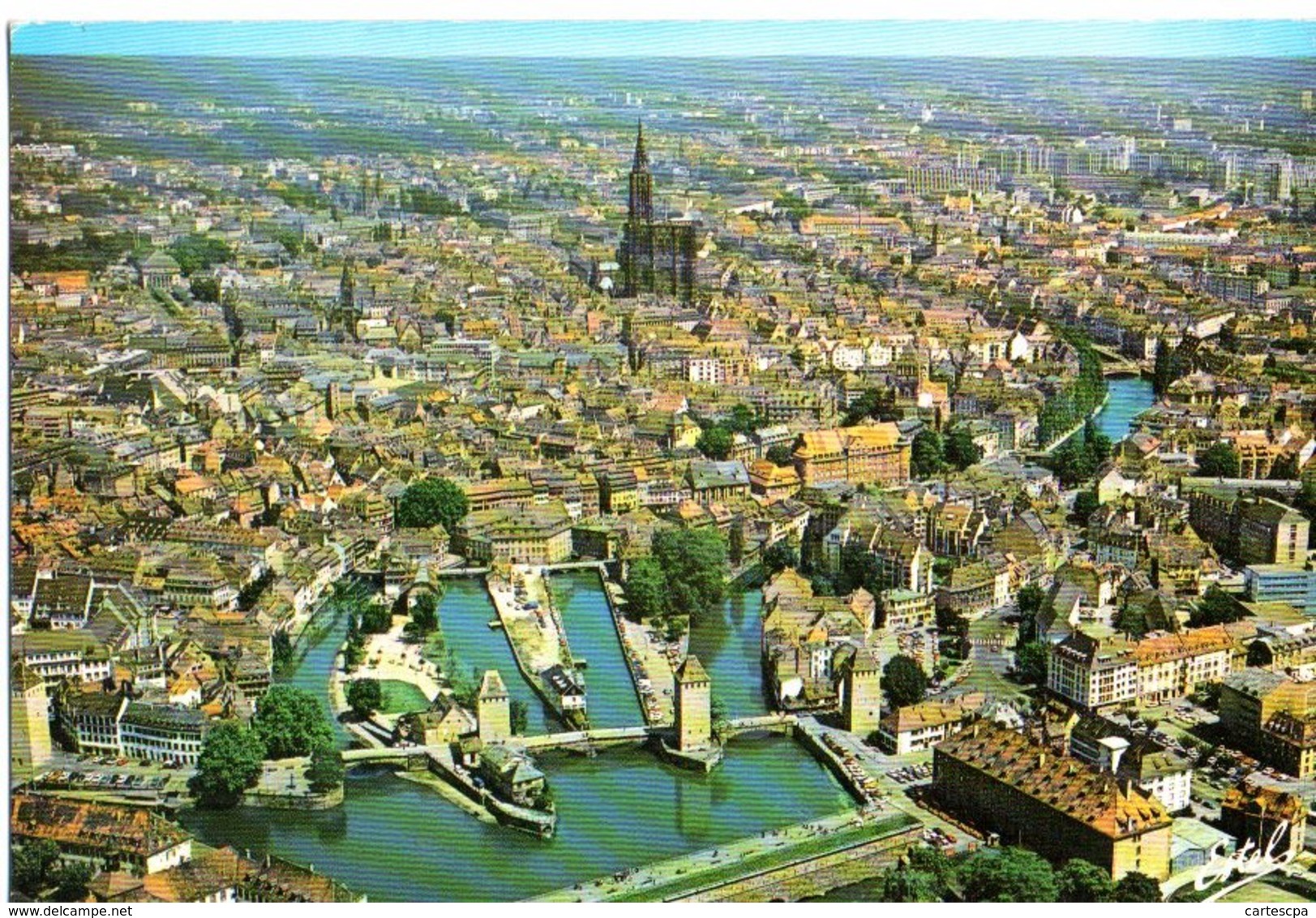 Strasbourg L'ill Et Les Ponts Couverts 1993 CPM Ou CPSM - Strasbourg