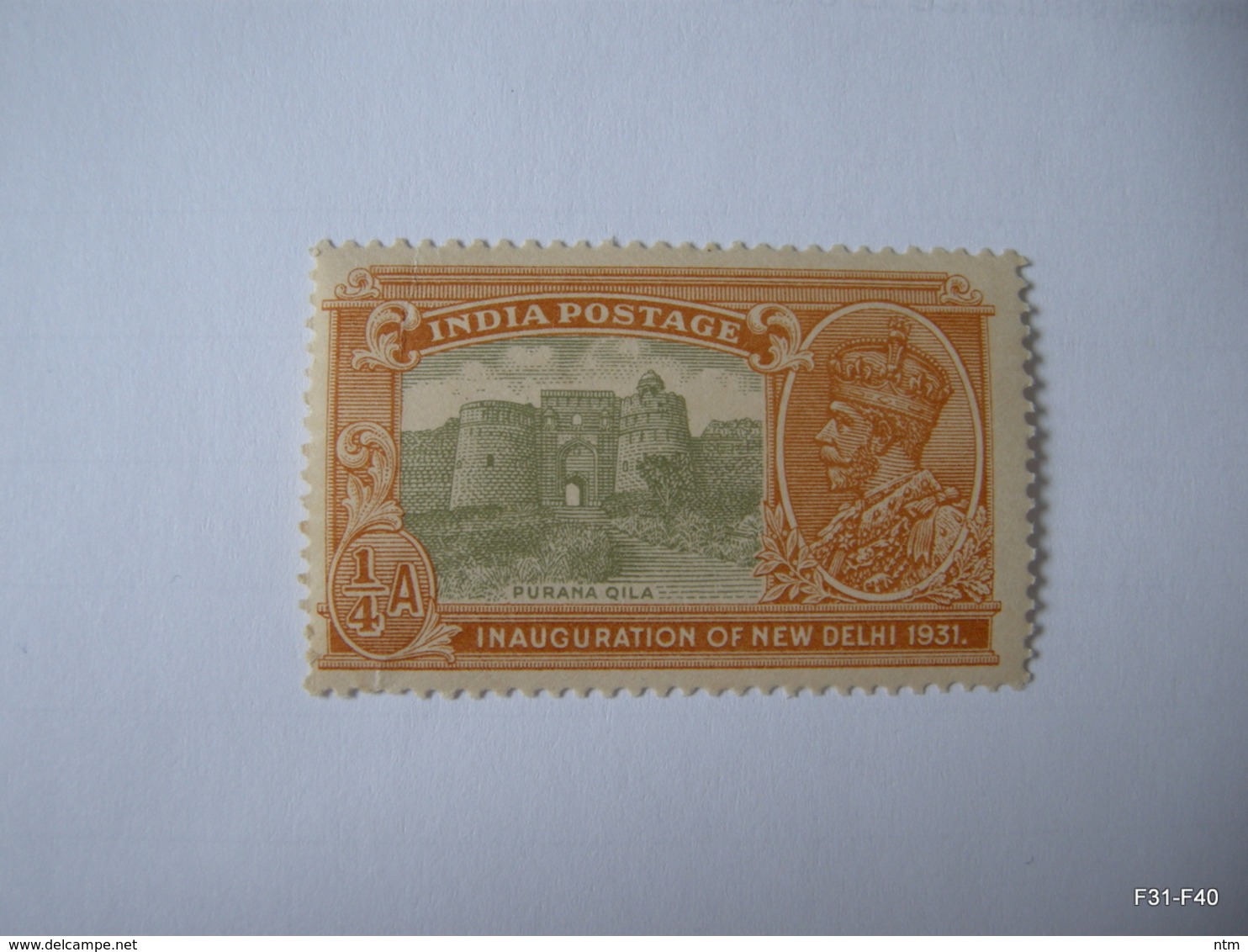 India	1931. King George V. INAGURATION OF NEW DELHI. Completer Set. SG 226-231. Scott 129-134. MH