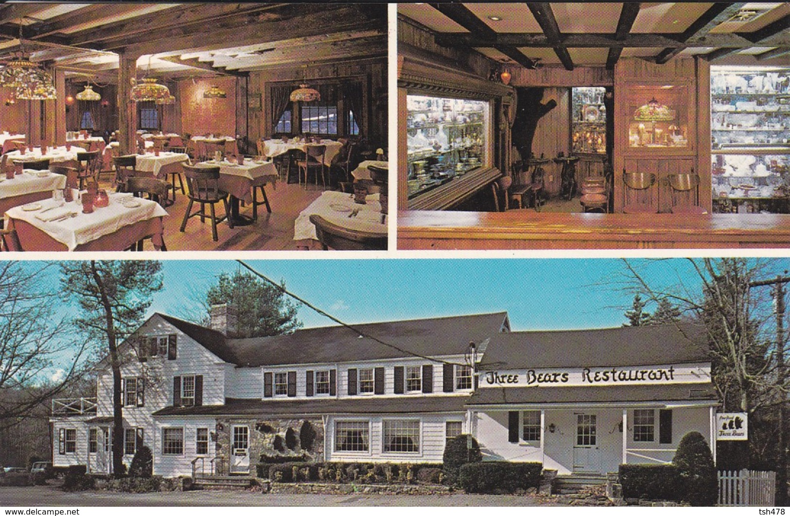 ETATS-UNIS--WESTPORT---restaurant  The Three Bears--voir 2 Scans - Autres & Non Classés