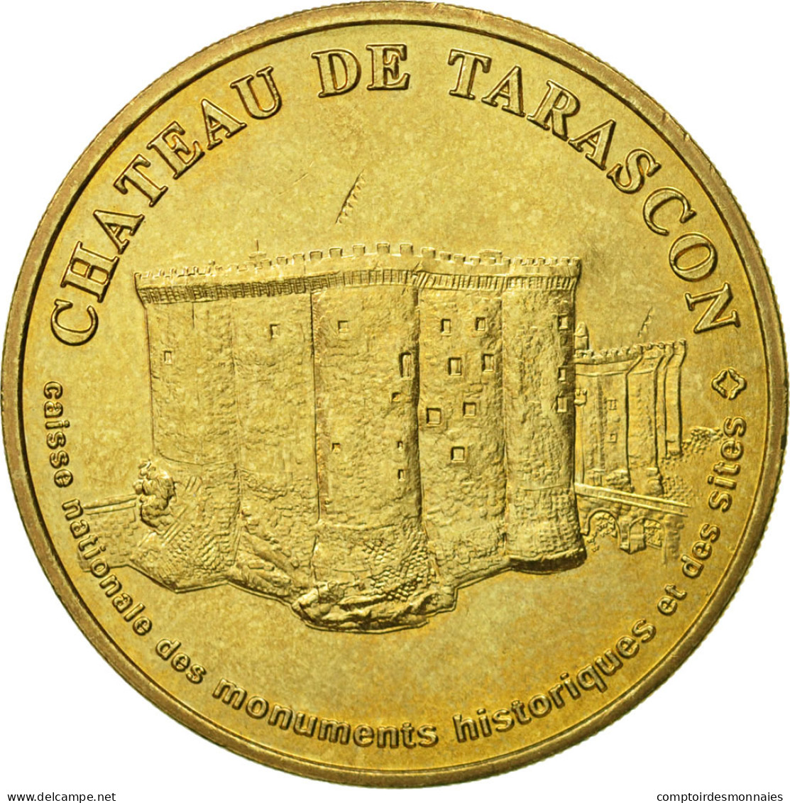 France, Jeton, Jeton Touristique, Tarascon - Chateau N°1, 2004, MDP, TTB - Autres & Non Classés