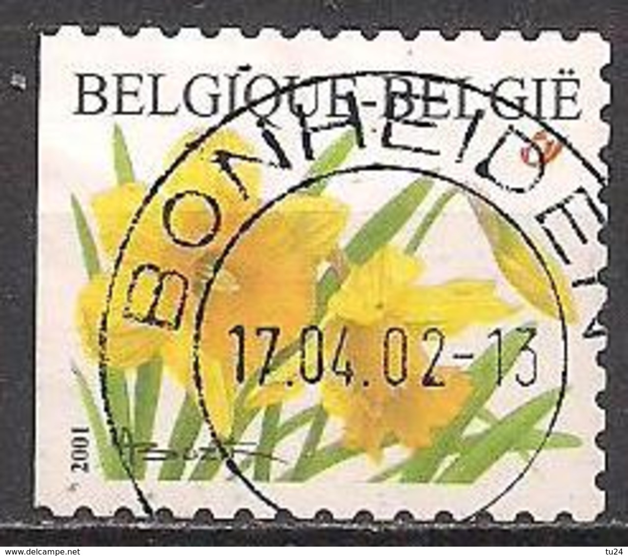 Belgien  (2001)  Mi.Nr.  3095  Gest. / Used  (14bc07) - Gebraucht