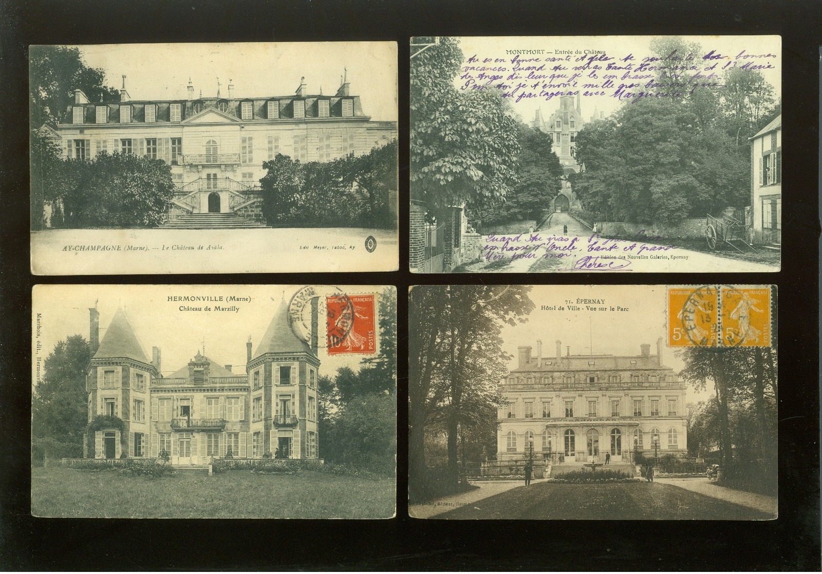 Beau Lot De 20 Cartes Postales De France  Marne          Mooi Lot Van 20 Postkaarten Van Frankrijk ( 51 ) - 20 Scans - 5 - 99 Postcards