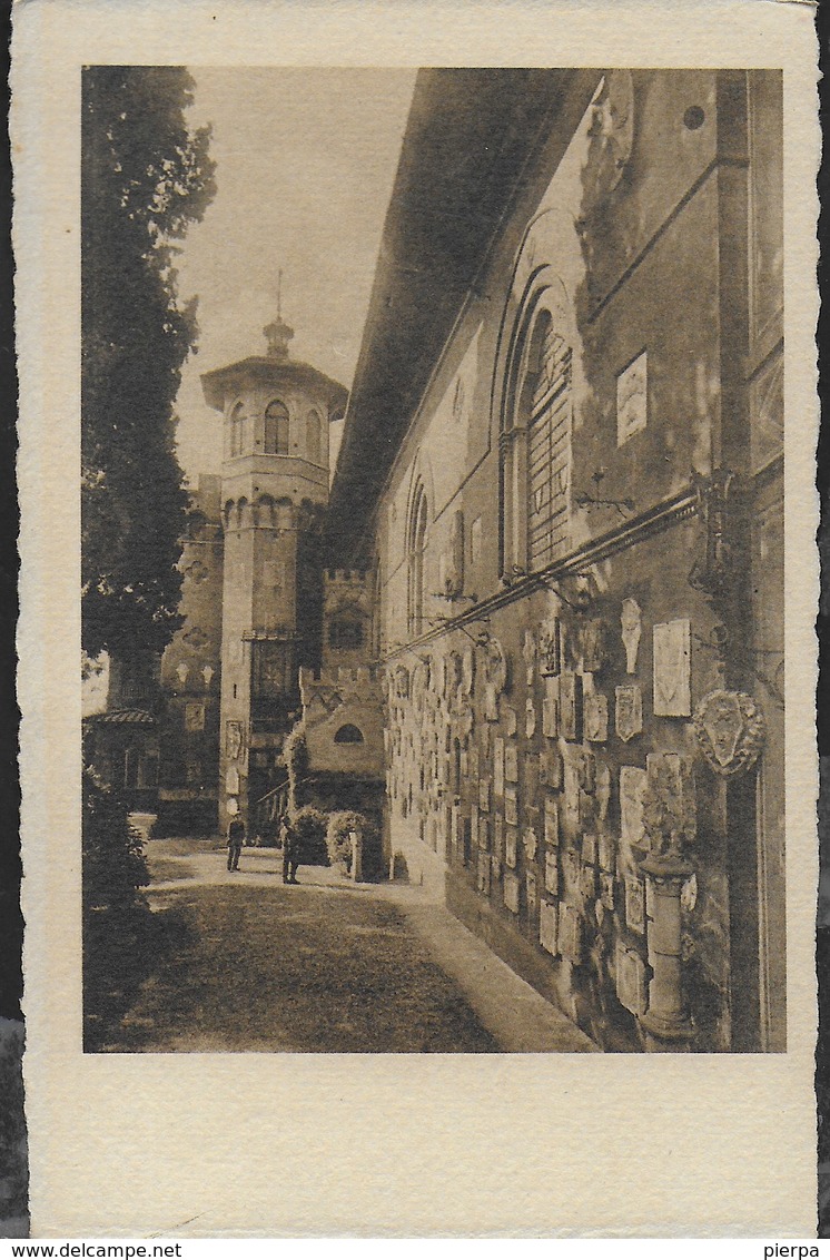 MUSEO STIBBERT - FIRENZE - VEDUTA ESTERNA - FORMATO PICCOLO - ED. BESTETTI E TUMINELLI - NUOVA - Musei