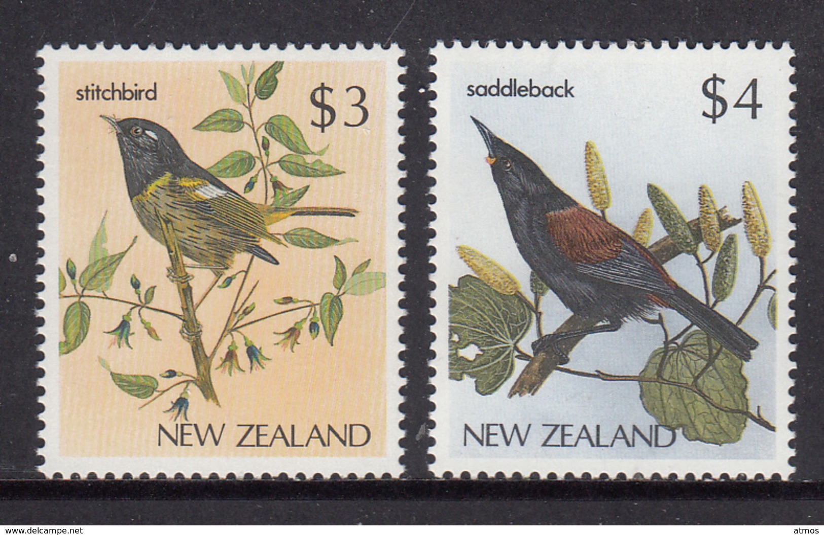 New Zealand MNH Michel Nr 960/61 From 1986 / Catw 10.00 EUR - Ongebruikt