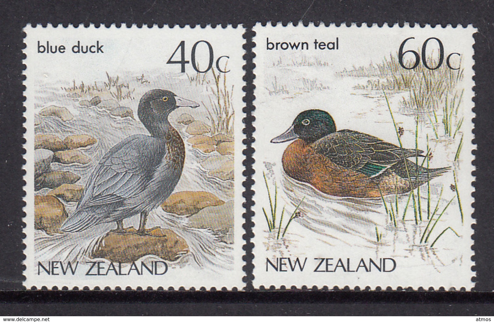 New Zealand MNH Michel Nr 984/85 From 1987 / Catw 2.20 EUR - Ongebruikt