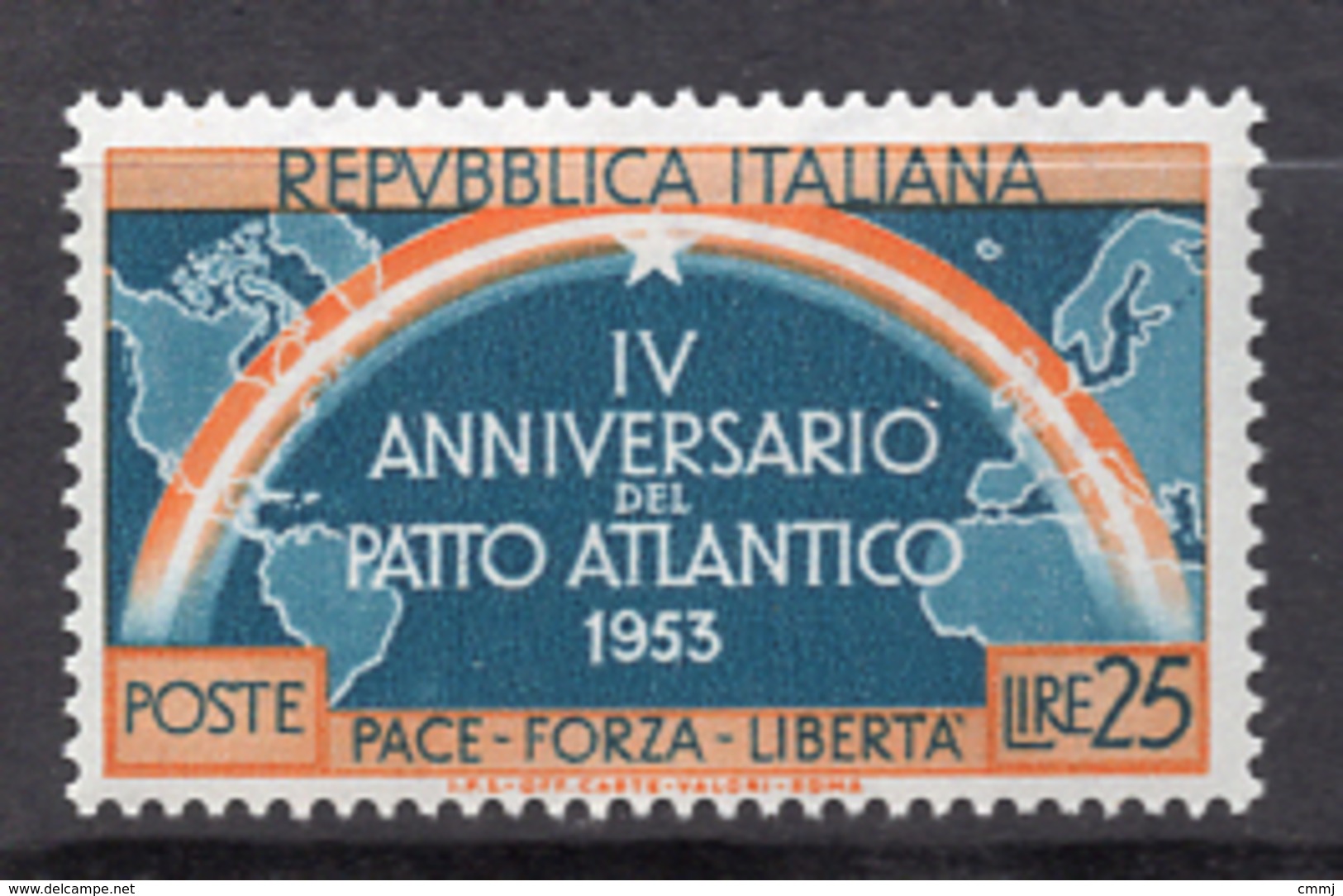 1953  - Italia - Italy - Catg.  Unif. 723 - NH - (W AB126449.5) - 1946-60: Ungebraucht