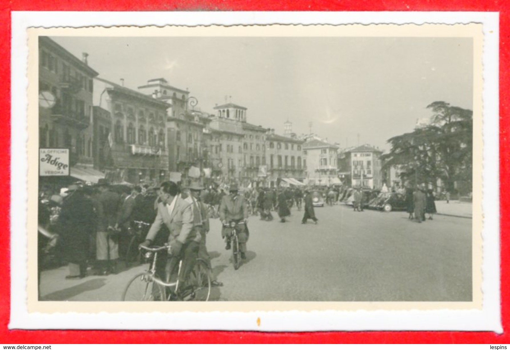 ITALIE --  Verona  15 Mars 1949 - Photo Rare - Verona