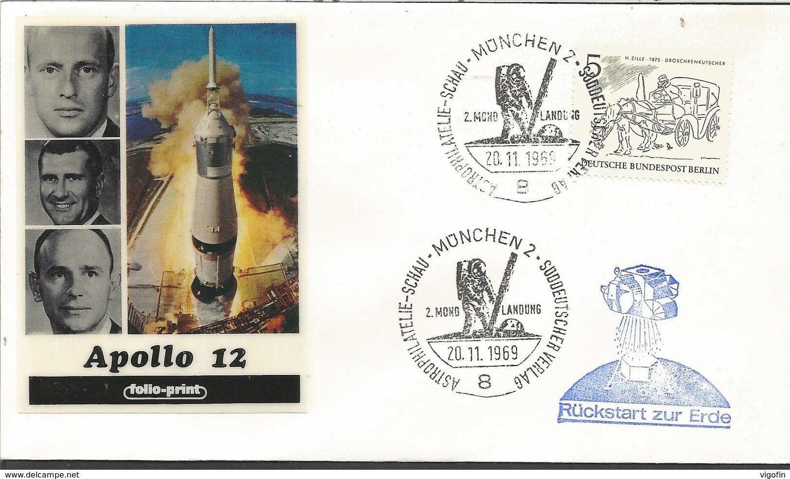 SPACE, U S A, FDC - Noord-Amerika