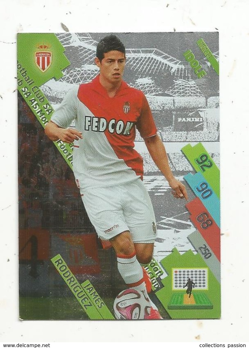 Football , Trading Card , Carte , ADRENALYN XL , 2014-2015 ,PANINI , James RODRIGUEZ , 2 Scans - Trading Cards