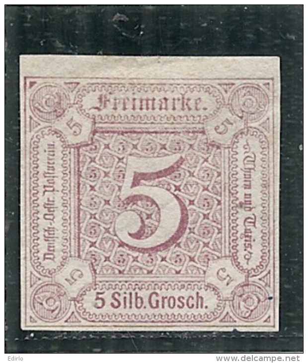 ALLEMAGNE  TOUR Et TAXIS -- 5K Rosee Carminé  Côte 4&euro; Neuf Sans Gomme Ou Charniere - Mint