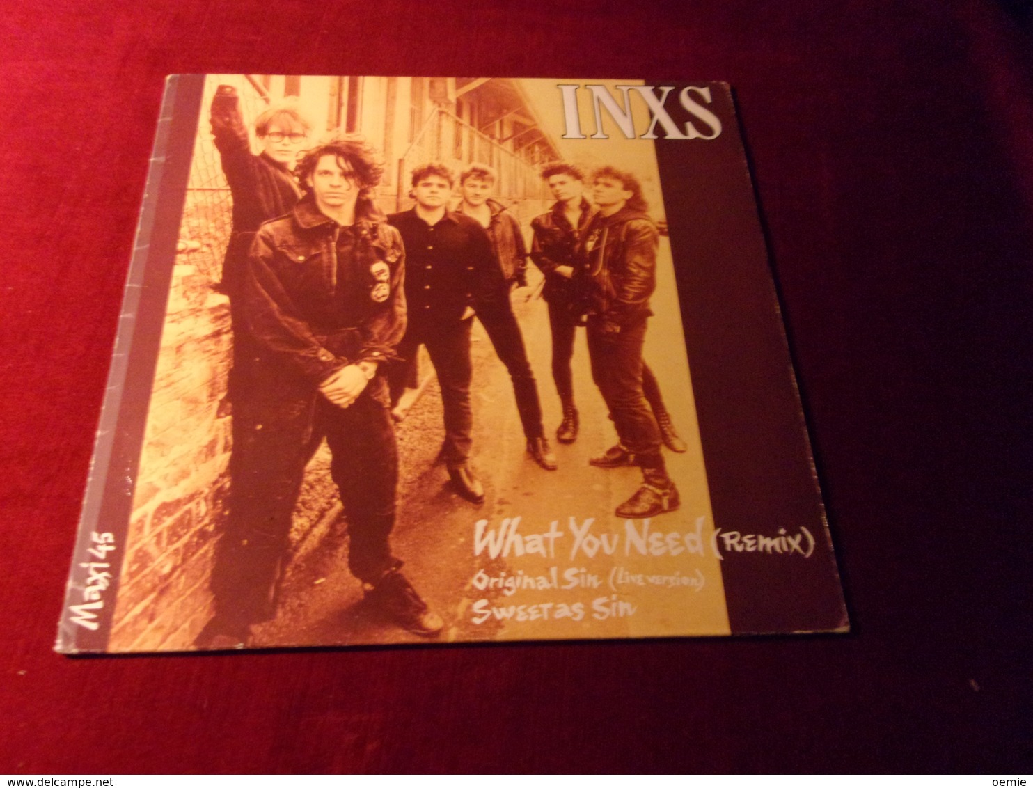 INXS  °°  WHAT YOU NEED  REMIX - 45 T - Maxi-Single