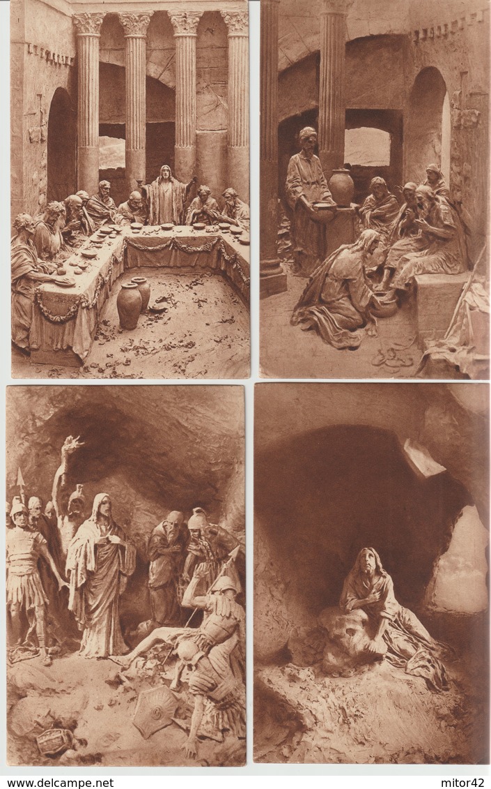 Lotto 20-n°41 cart. sculture Mastroianni-La Vita di Gesù-Religione Cristiana- nuove
