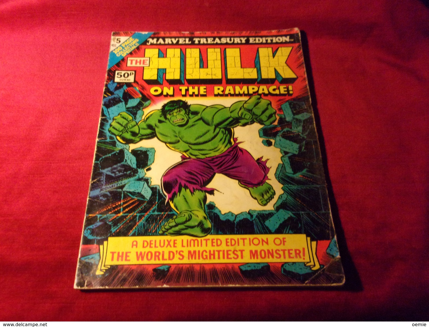 THE HULK   ON THE RAMPAGE       No 5 - Marvel