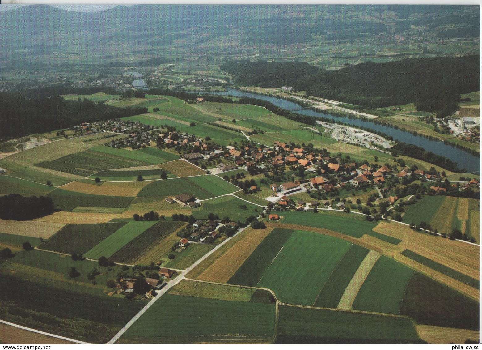 Walliswil Bei Wangen - Luftaufnahme Aerophoto - Wangen An Der Aare