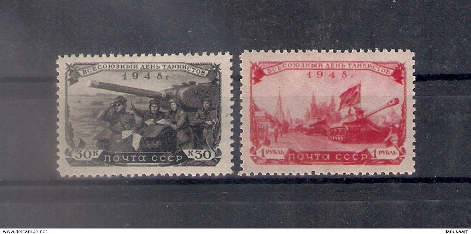 Russia 1948, Michel Nr 1250-51, MLH OG - Ongebruikt