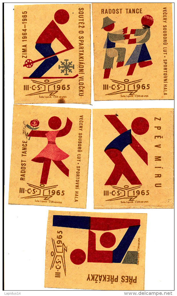 LOT D'ANCIENNES  ETIQUETTES DE BOITE D'ALLUMETTES - Matchbox Labels