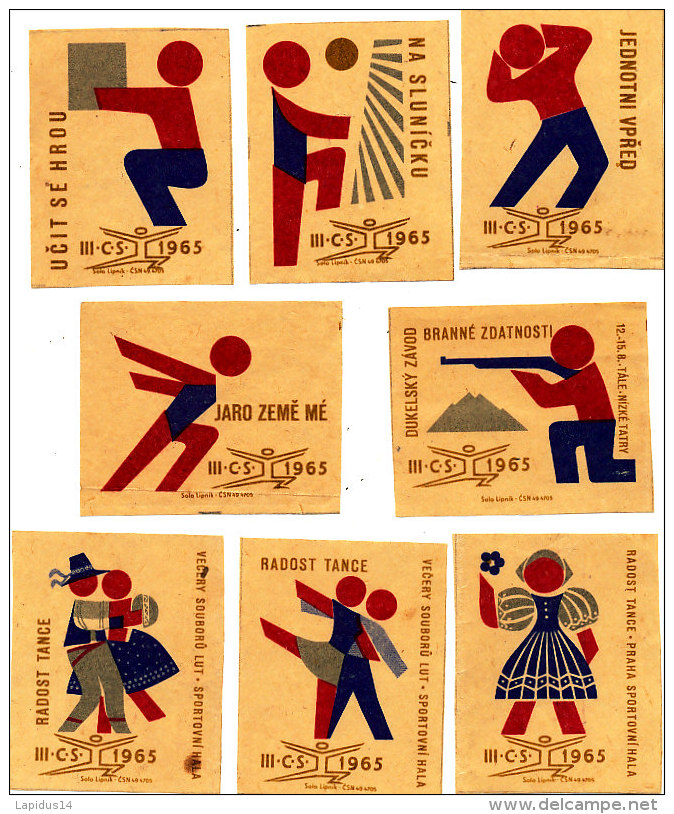 LOT D'ANCIENNES  ETIQUETTES DE BOITE D'ALLUMETTES - Matchbox Labels