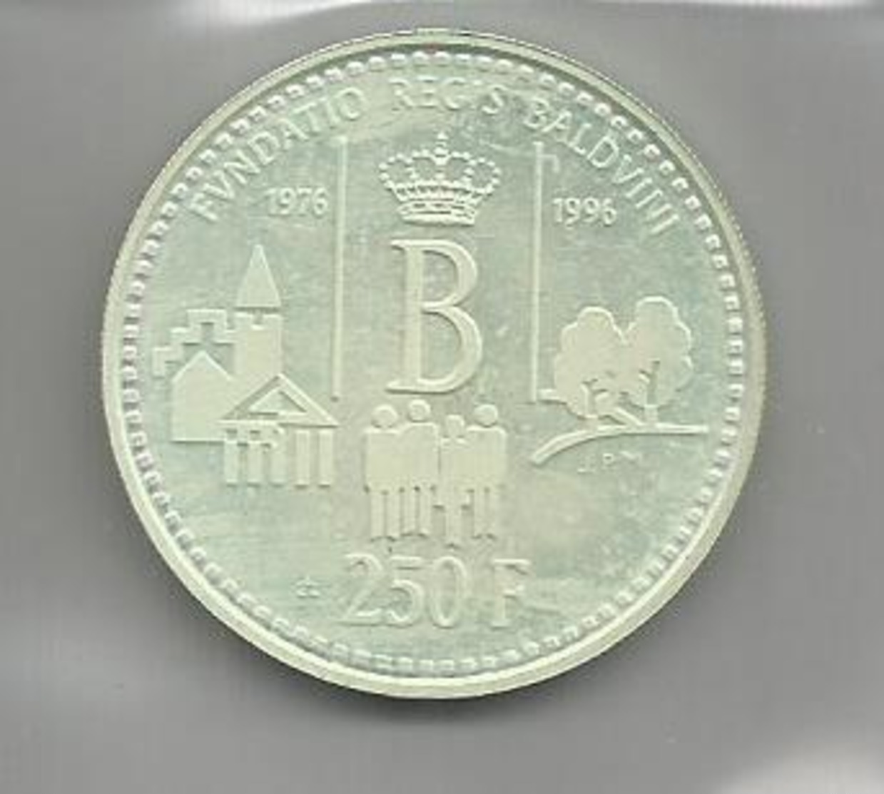 1995 - FONDATION ROI BAUDOUIN - 250 F. Argent - Dans Pochette D'origine Jamais Ouverte - FLEUR DE COIN - 250 Francs