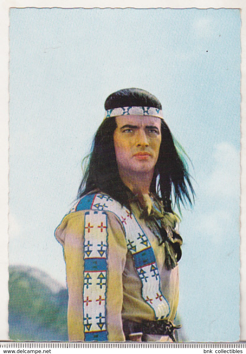 Germany Old Uncirculated Postcard - Movies - Pierre Brice In Winnetou - 1.Teil - - Acteurs