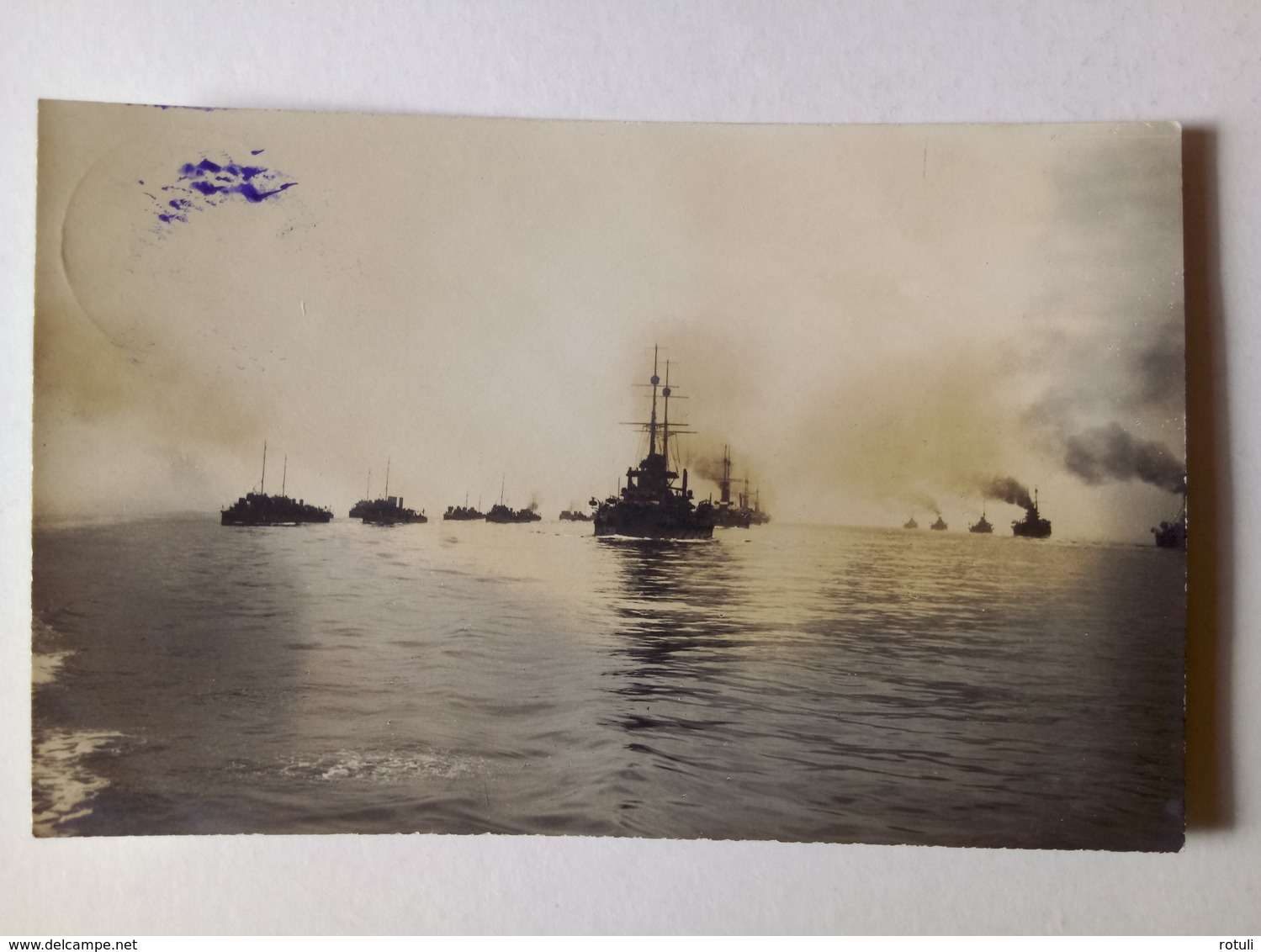 Austria K.u.K. Kriegsmarine Real Photo Postcard Flottenmanöver 1915 [AKG1054] - Weltkrieg 1914-18