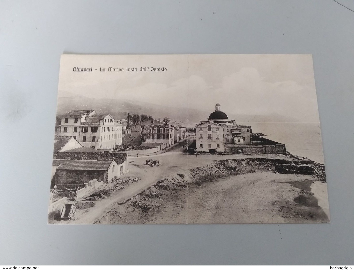 CARTOLINA CHIAVARI - LA MARINA VISTA DALL'OSPIZIO - Genova (Genoa)