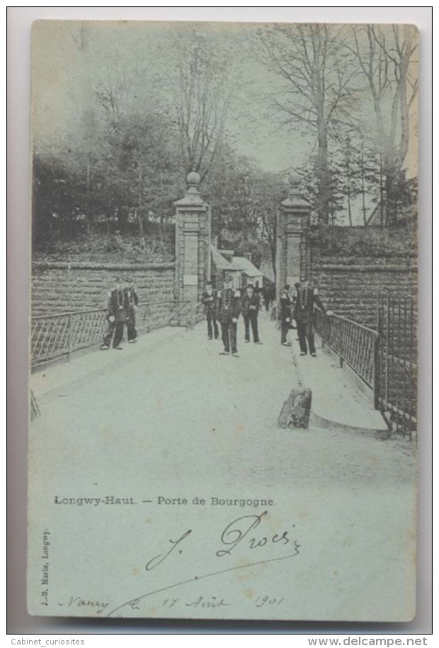 LONGWY-HAUT - 1901 - Porte De Bourgogne - Animée - Longwy