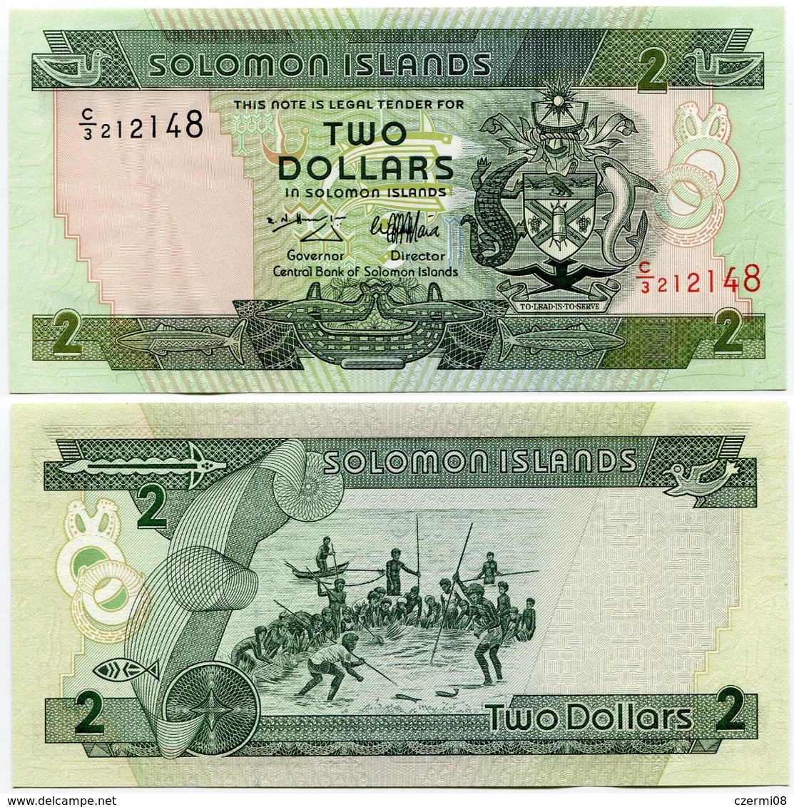 Solomon Islands - 2 Dollars - Solomon Islands