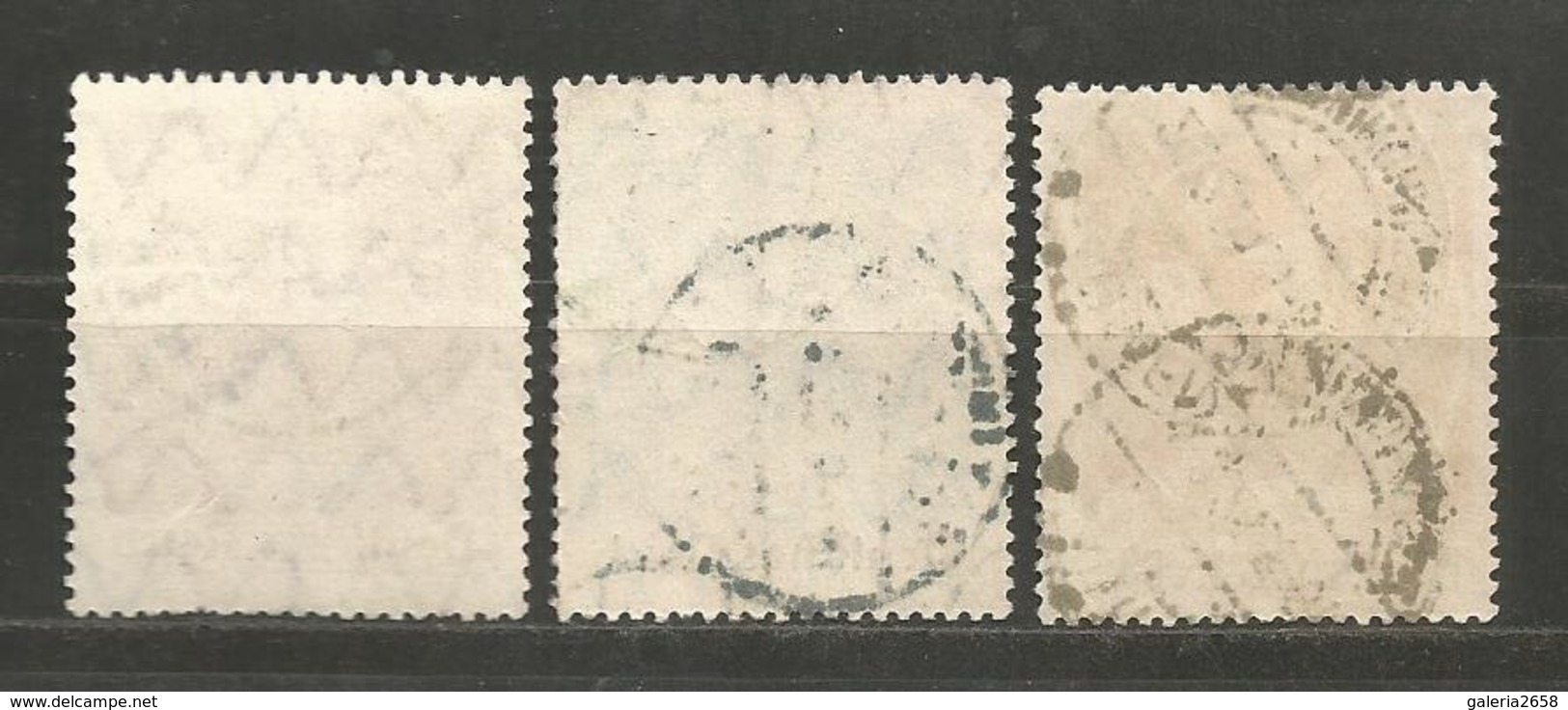 DR   - Mi 135 - 136 - 137   - D 2601 - Used Stamps