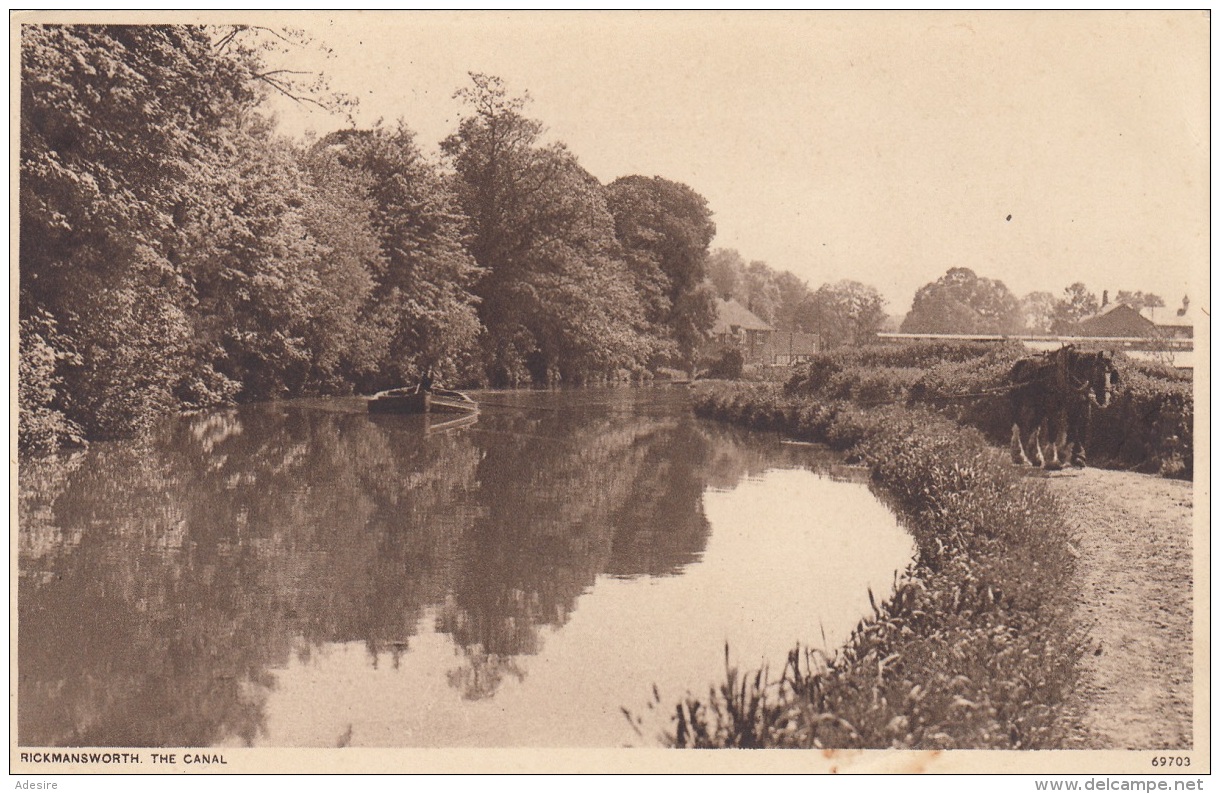 RICKMANSWORTH - The Canal, Gel.193? - Hertfordshire