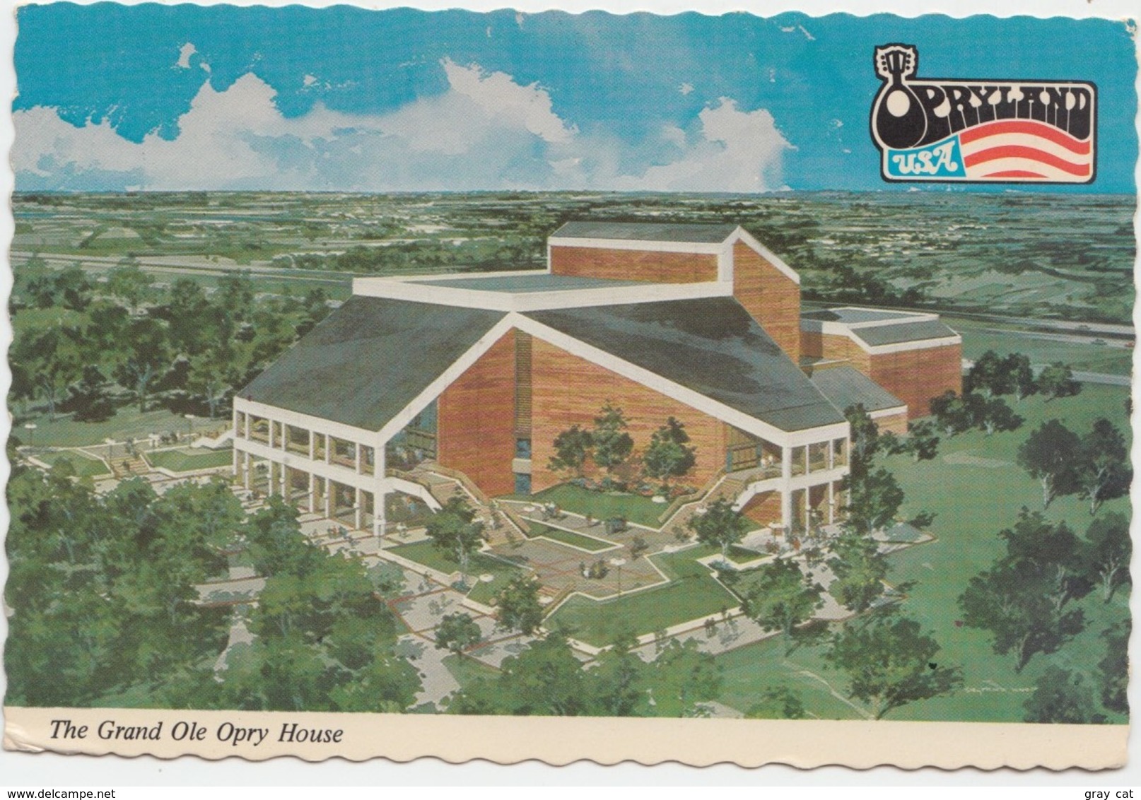 The Grand Ole Opry House, OPRYLNAD, USA, Nashville, Tennessee, Used Postcard [21690] - Nashville