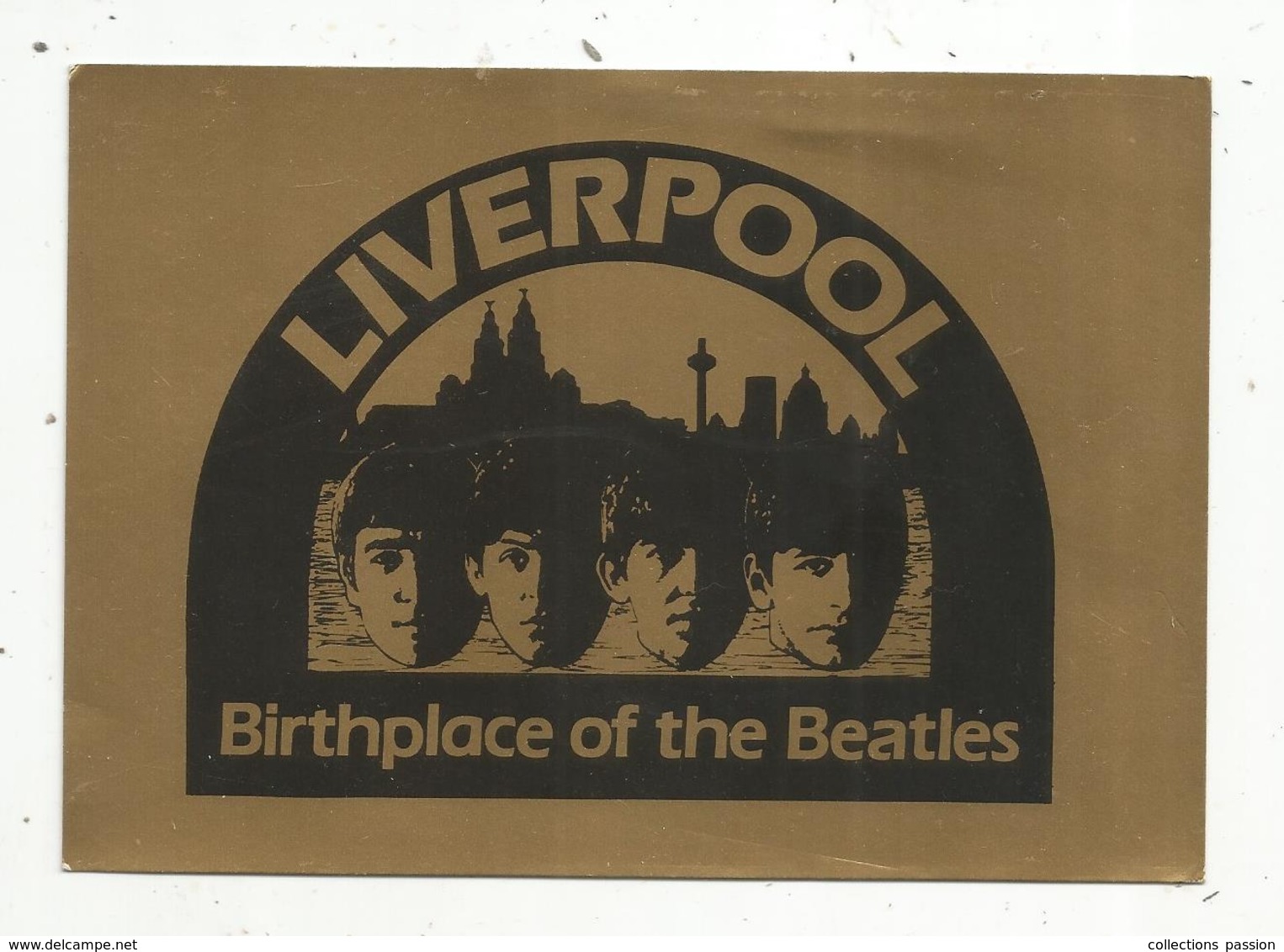 Cp , Angleterre , Spectacle , Artistes , LIVERPOOL , Birthplace Of The BEATLES , Vierge, Ed. Merseycards - Musik Und Musikanten