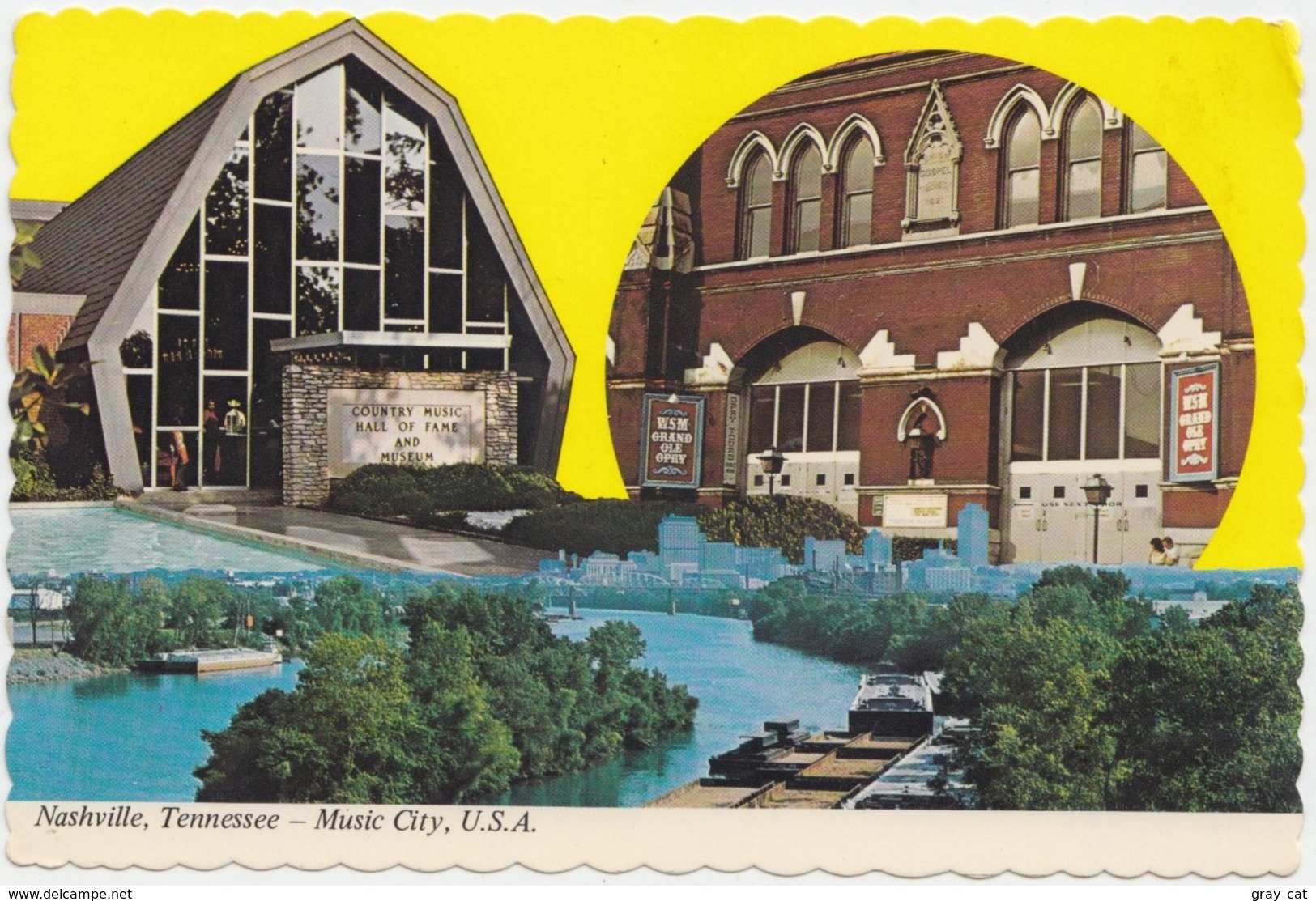 Nashville, Tennessee, Music City, USA, Unused Postcard [21692] - Nashville