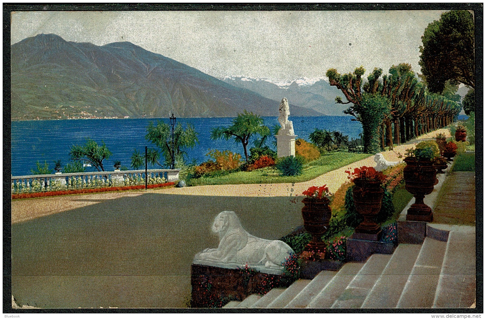 RB 1214 - 3 Postcards Bellagio Laga Di Como Italy - Posted In UK - Como