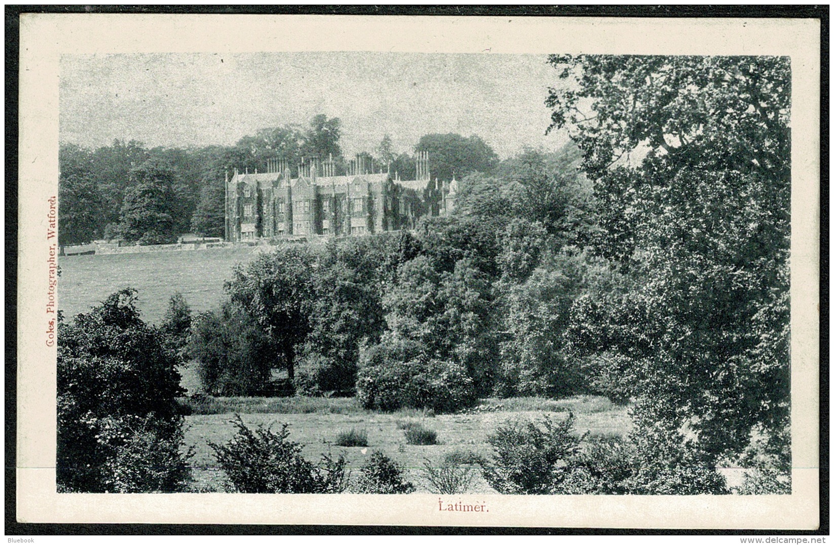 RB 1214 - Early Postcard - Latimer House Near Watford Hertfordshire - Hertfordshire