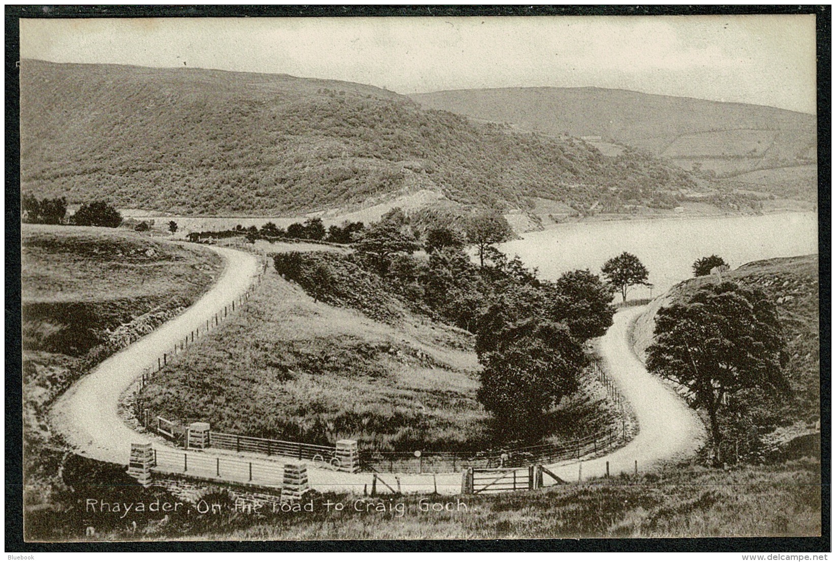 RB 1214 - Early Postcard - Rhayader On The Road To Craig Goch - Radnorshire Wales - Radnorshire
