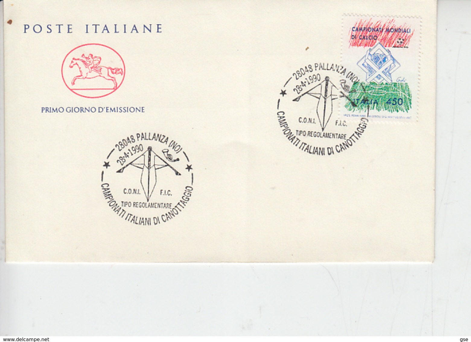 ITALIA  1990 - Campionato Nazionale  - Pallanza - Canottaggio