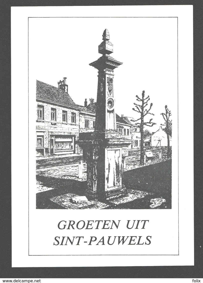 Sint-Pauwels - Pomp - Illustratie - Nieuwstaat - Sint-Gillis-Waas