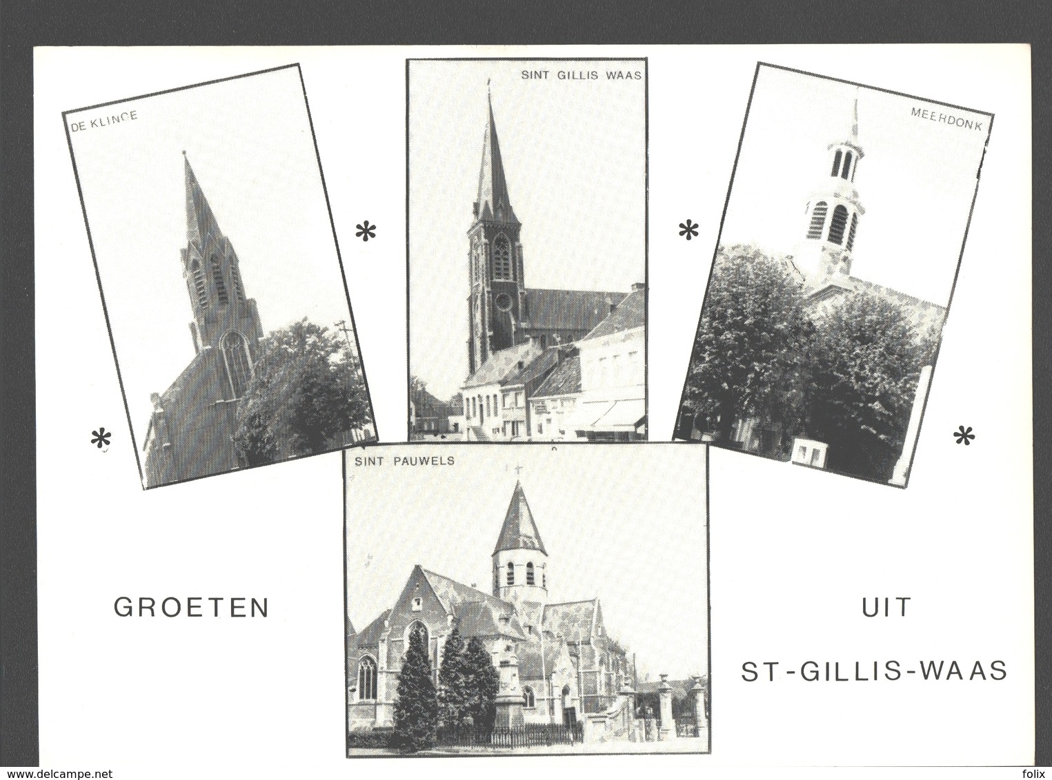 Sint-Gillis-Waas - Groeten Uit St-Gillis-Waas - Nieuwstaat - Multiview - Sint-Gillis-Waas