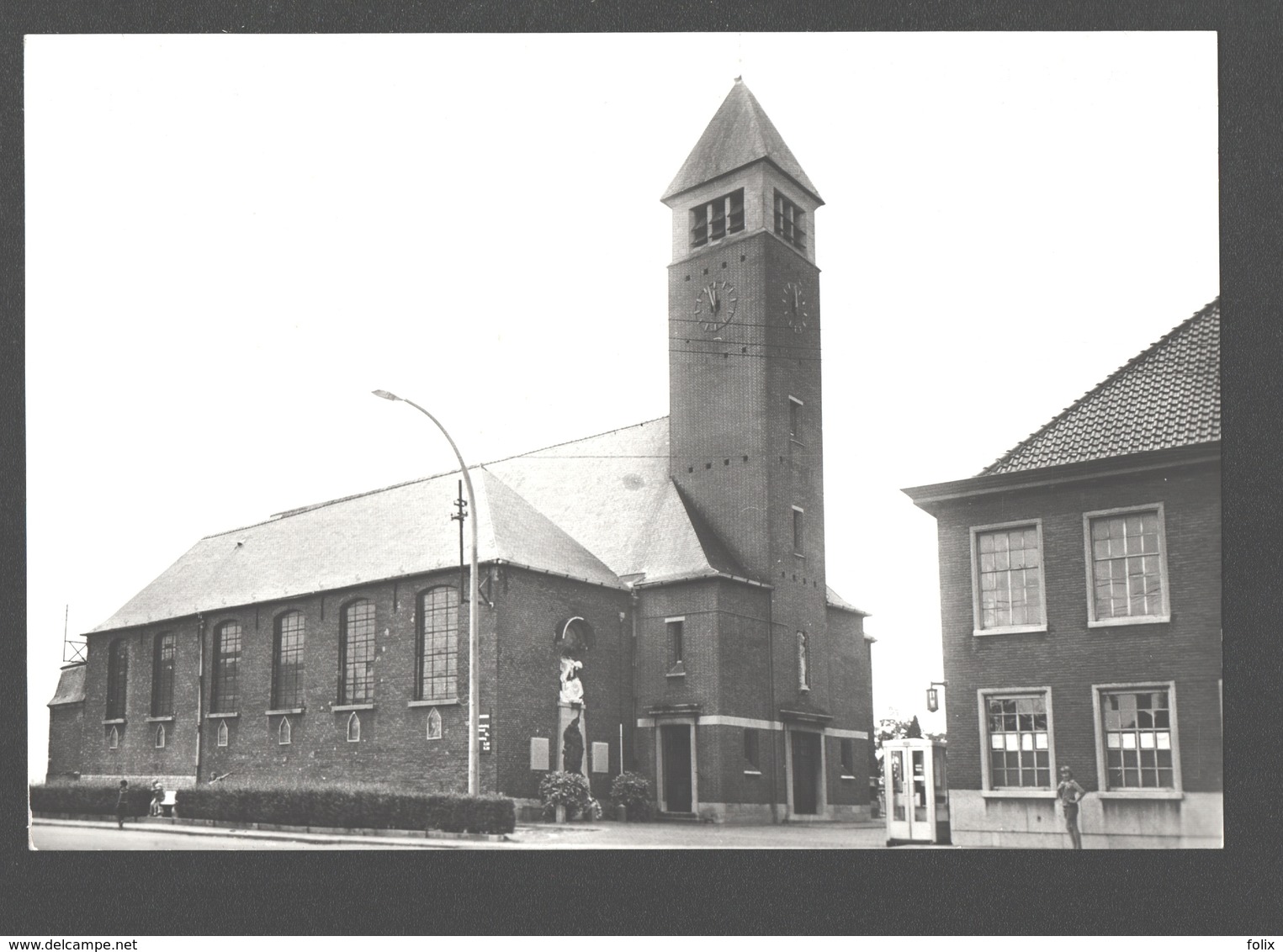 Ertvelde - Kluizen - O.-L.-Vrouw Kerk - Fotokaart - Nieuwstaat - Evergem