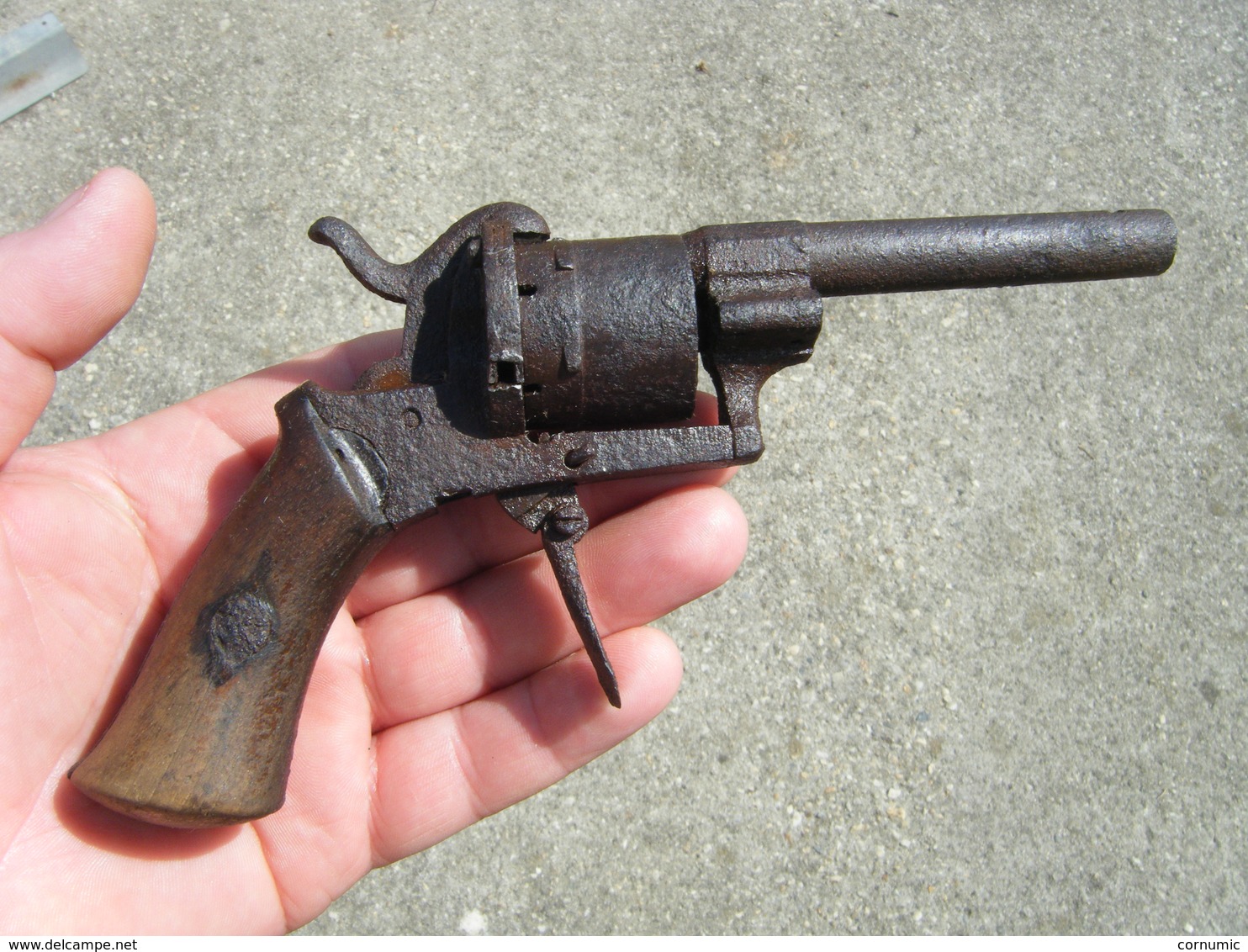 Pistolet Style Lefaucheux Pour Restauration Ou Pieces - Decorative Weapons