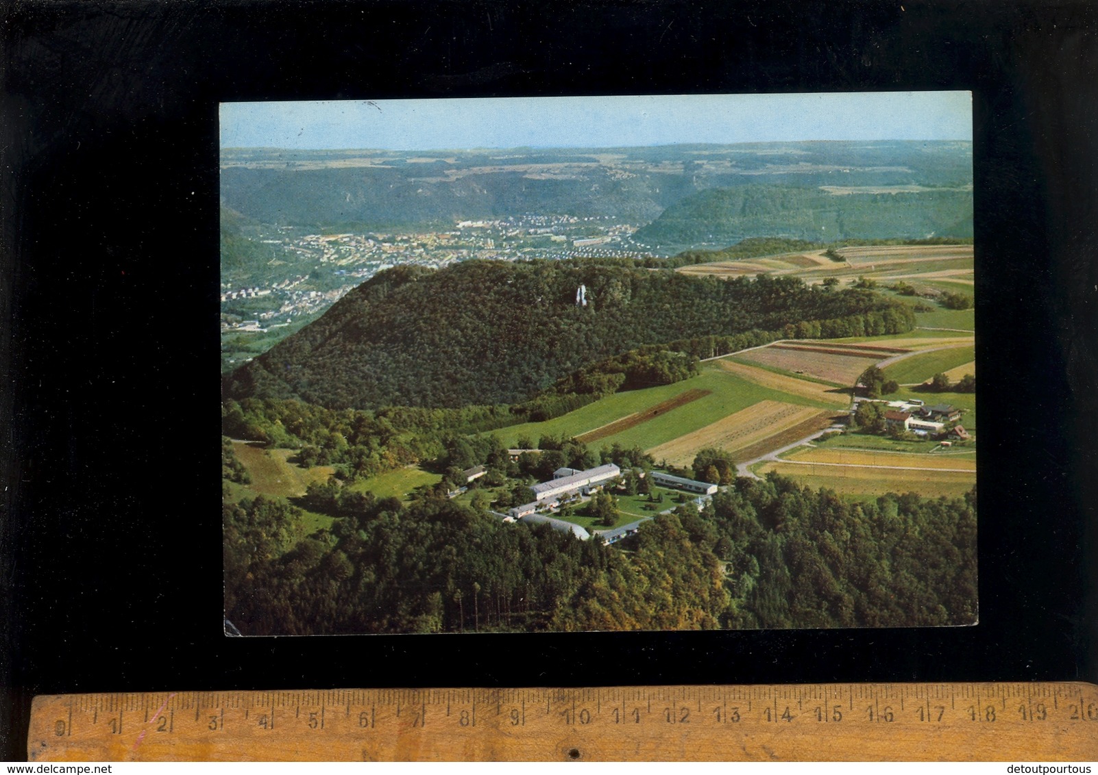 OBERBÖHRINGEN BEI GEISLINGEN / STEIGE 7341 : Lufbild Ansicht  1975 - Bad Ueberkingen