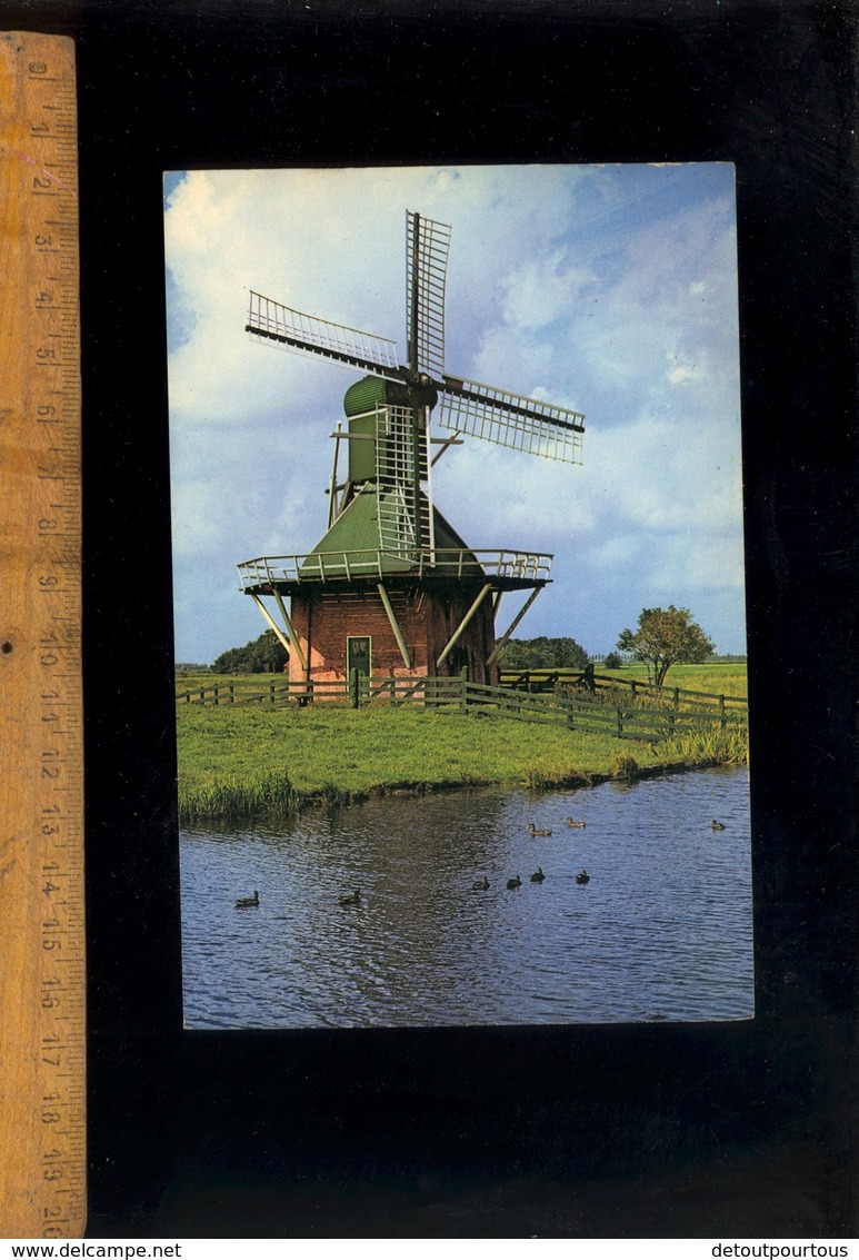 JOURE : Wipwatermolen Hollandse Molen Dutch Windmill Moulin à Vent Mühle - Joure