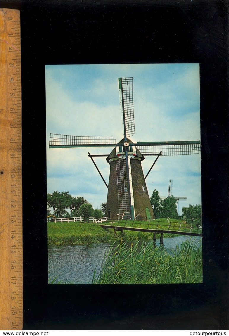 JOURE : Wipwatermolen Hollandse Molen Dutch Windmill Moulin à Vent Mühle - Joure