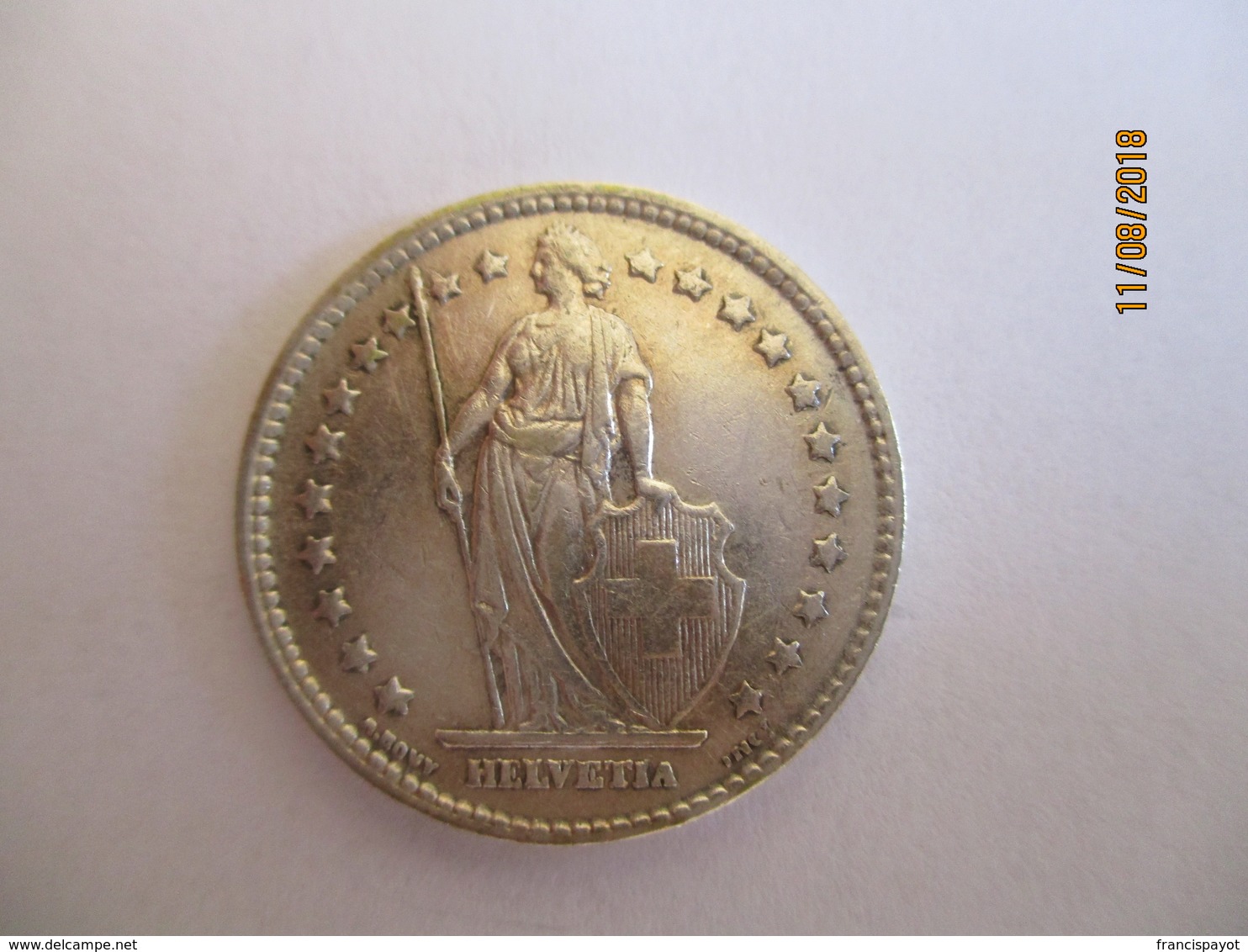Suisse: 1 Franc 1903 (silver) - Otros & Sin Clasificación