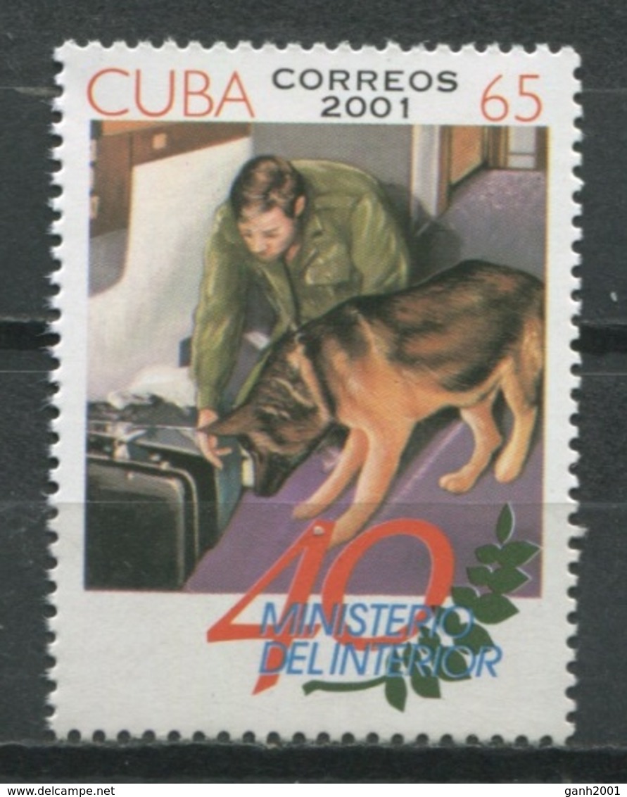 Cuba 2001 / Internal Affairs Ministry MNH Ministerio Del Interior  / Cu9112  C3 - Neufs