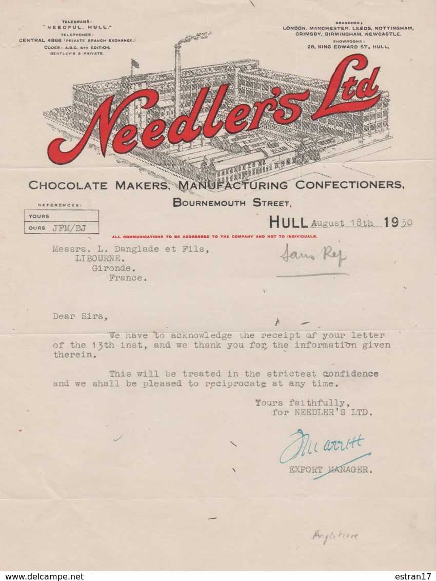 HULL NEEDLERS Ltd - United Kingdom