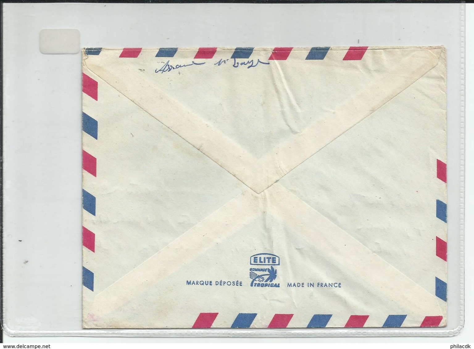 MALI - 2 TIMBRES SUR ENVELOPPE CAD KAOLACK DU 16/6/1960 POUR NANTES - Mali (1959-...)