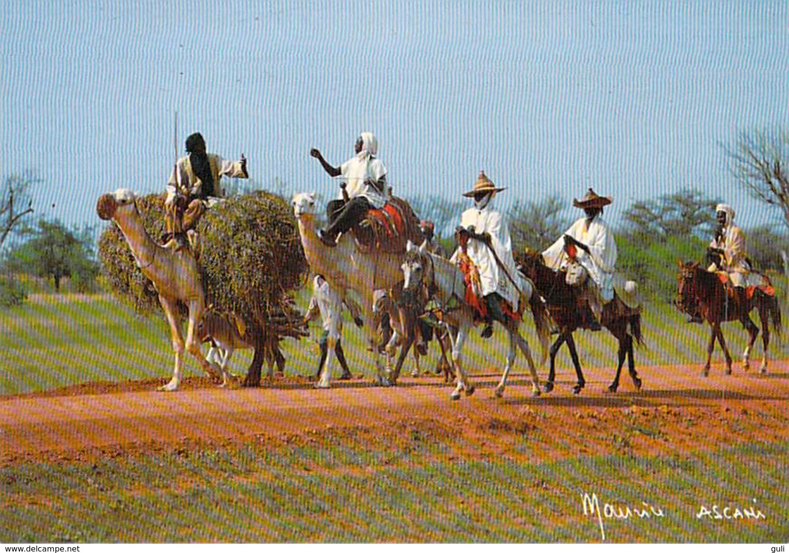 Afrique > NIGER  Sur La Route De FILINGUE Jour De Marché  MAURICE ASCANI 29 *PRIX FIXE - Niger